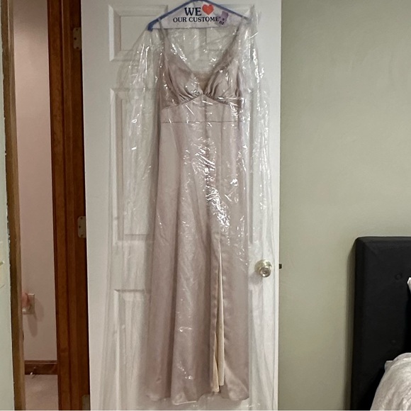 ✨Revelry Carmen Dress in Soft Champagne ✨ - Picture 7 of 7